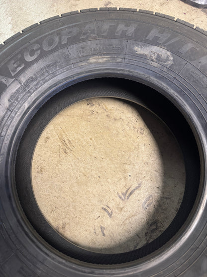NOS TRAVELSTAR ECOPATH H/T BSW P 255 70 16 111T HIGHWAY TERRAIN TIRE LLSUV004