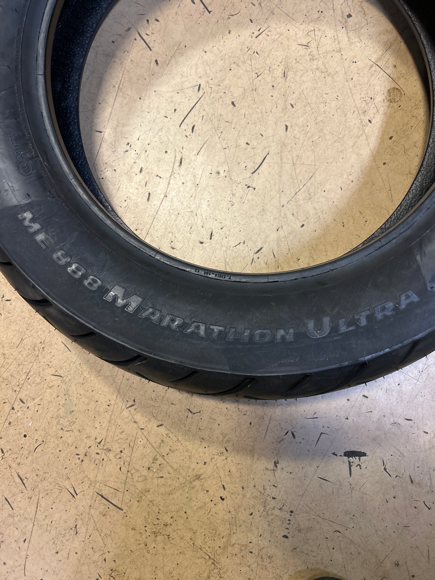 METZELER M888 MARATHON ULTRA BSW 150 80 16 77H REAR MOTORCYCLE TIRE 2318600