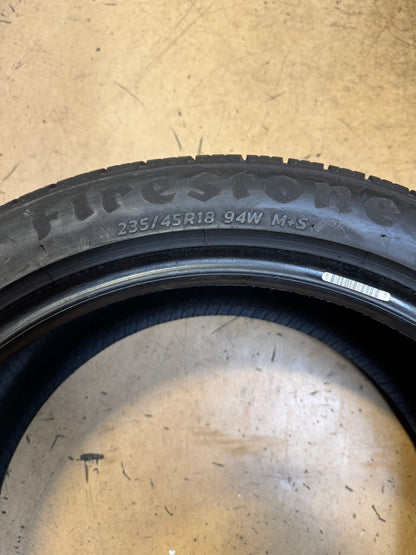 FIRESTONE FIREHAWK A/S V2 BSW P 235 45 18 94W UHP ALL SEASON TIRE 008240