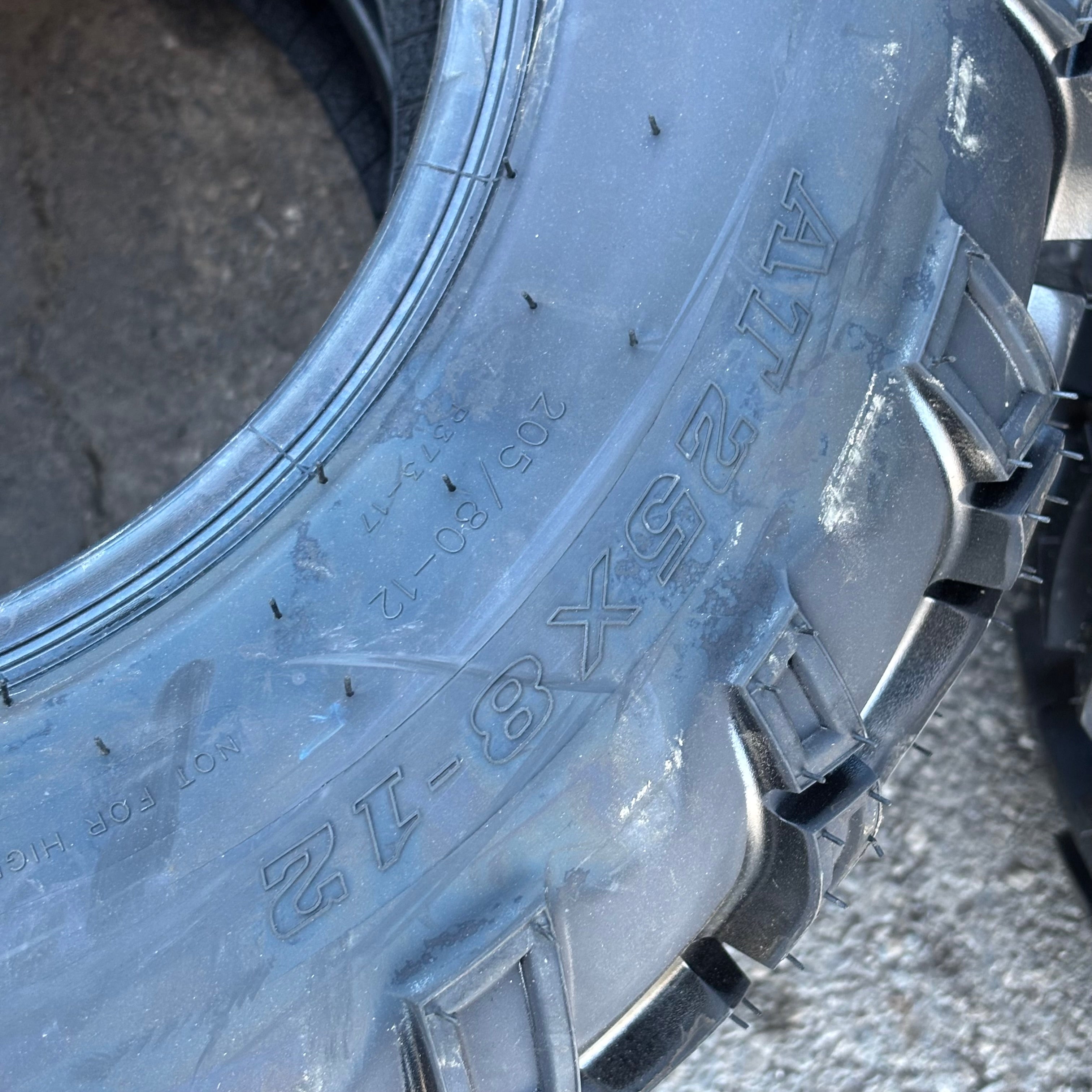 NOS WANDA P373 BSW P 25 8 12 43J 6PLY ATV/UTV TIRE 10243