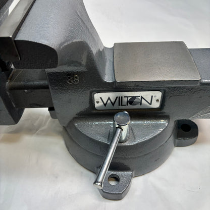 WILTON MECHANICS VISE 8” JAW WITH SWIVEL BASE 21800