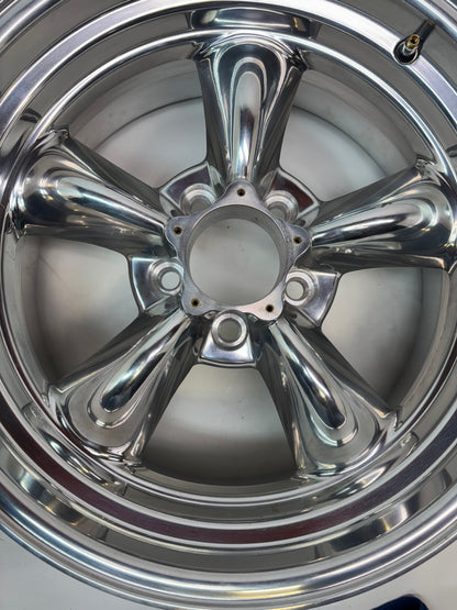 AMERICAN RACING VN515 TORQ THRUST II CHROME WHEEL 17X8 5-114.30 ET 7