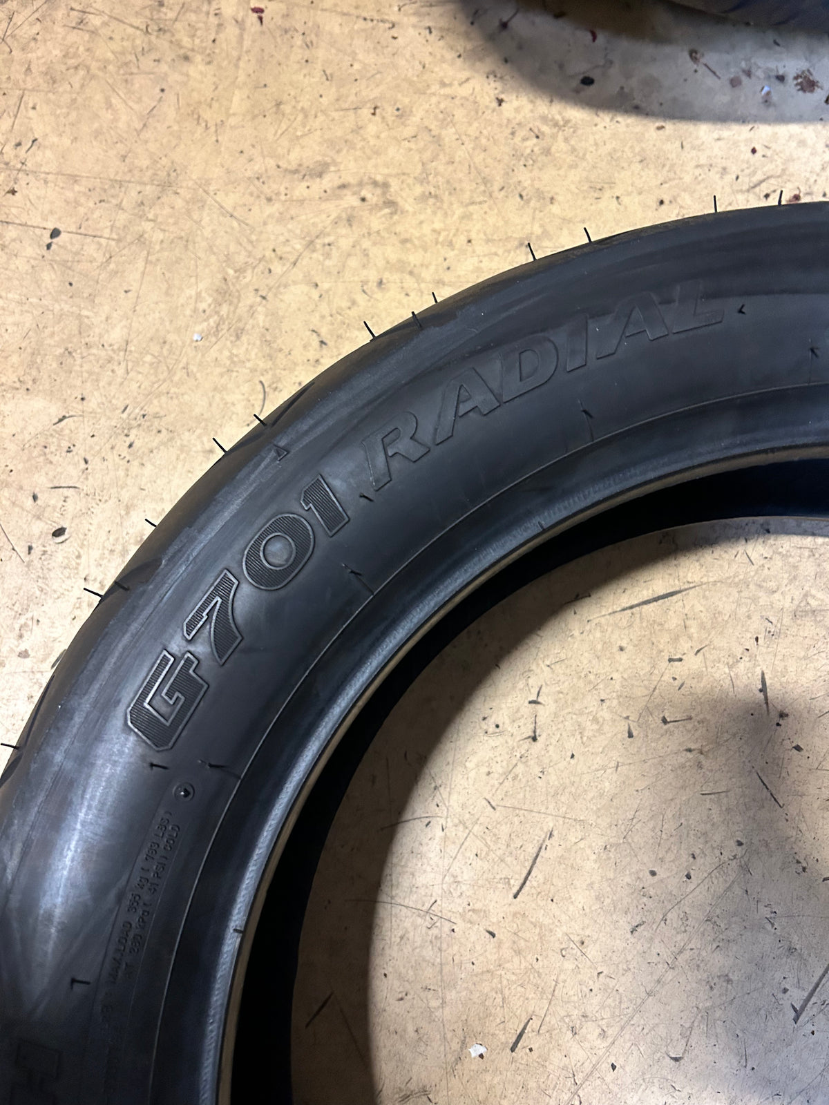 NOS BRIDGESTONE EXEDRA G701 BSW 150 80 17 72H FRONT MOTORCYCLE TIRE 57878