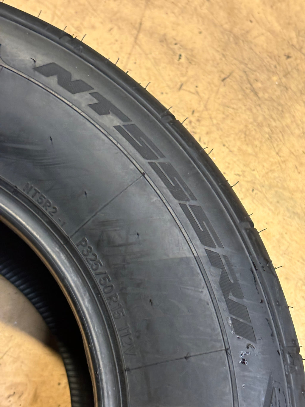 NITTO NT555 RII BSW P 325 50 15 112V UHP TIRE 107840