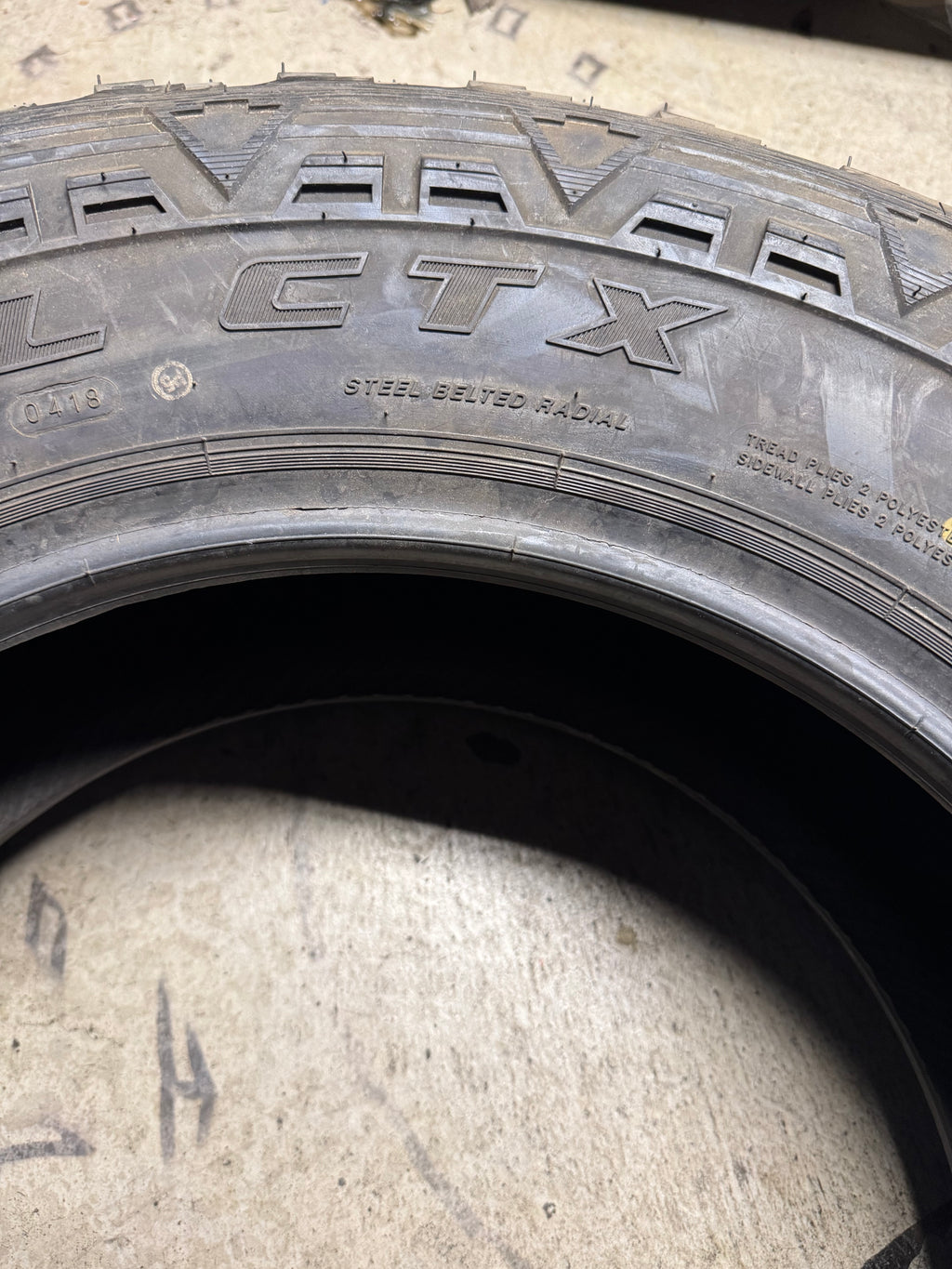 2 NOS WILD TRAIL CTX BSW LT 275 65 18 123/120Q 10PLY ALL TERRAIN TIRE WCX40