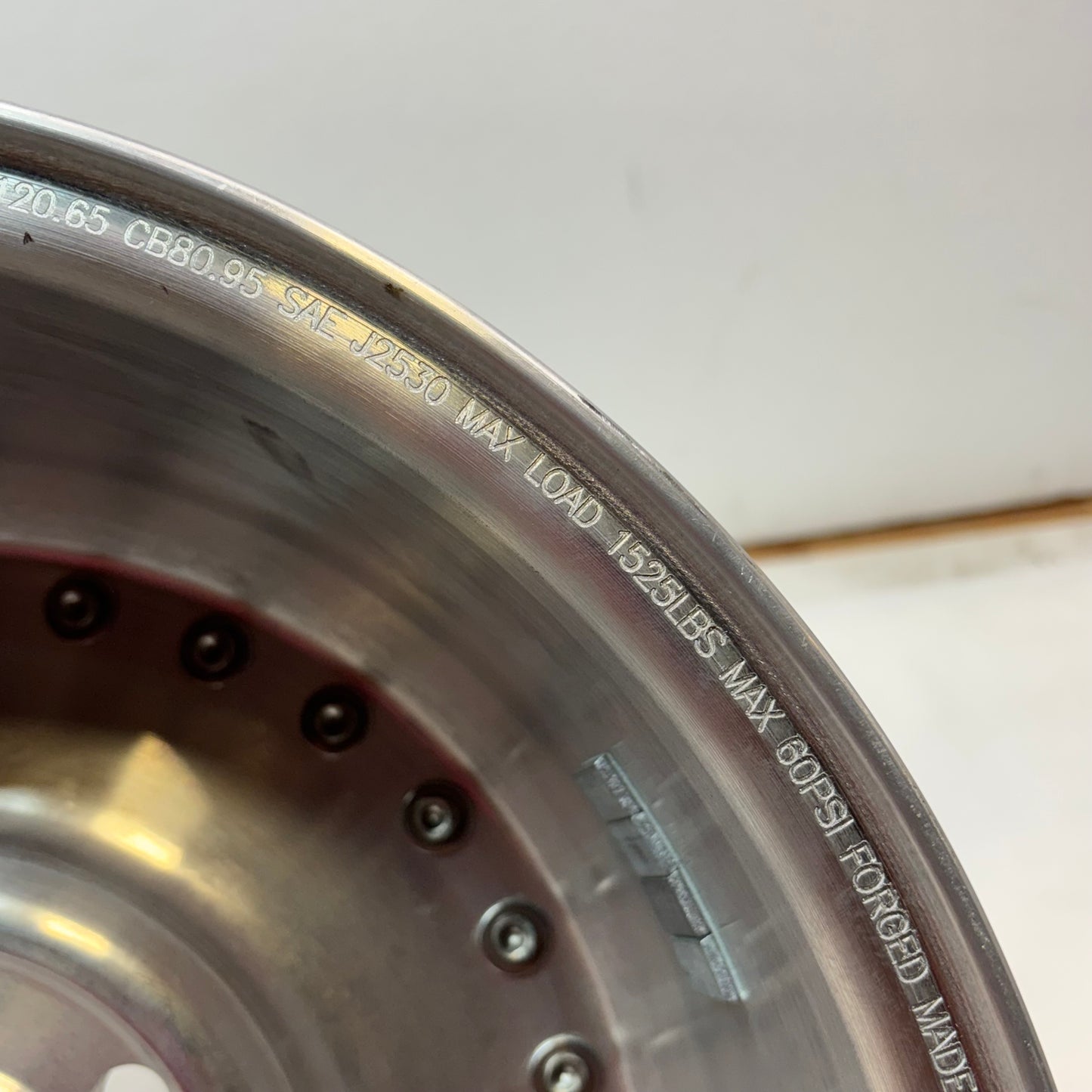 2 CENTER LINE AUTO DRAG 005 BRUSHED WHEELS 15X8.5 5X120.65 ET3 005P-58561+03