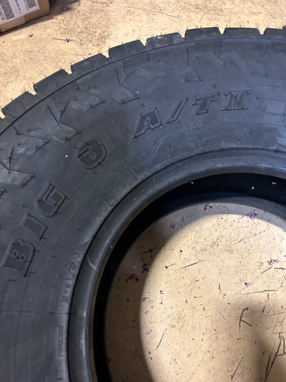 NOS BIG O BIG FOOT A/T II BSW LT 315 75 16 127/124R 10PLY ALL TERRAIN TIRE BIG3157516