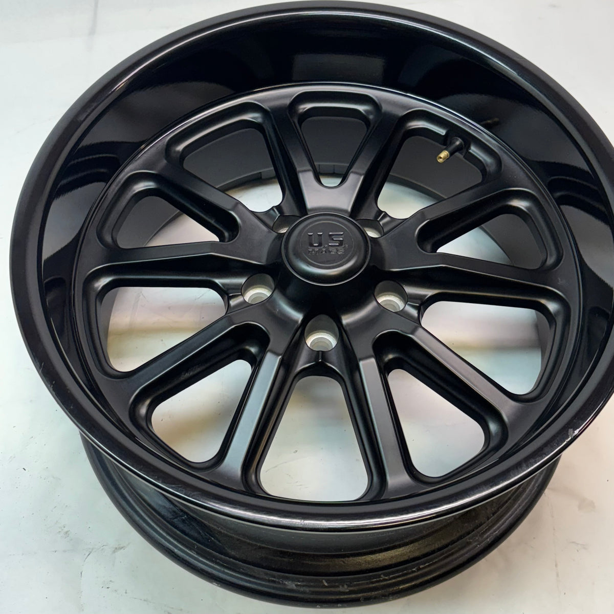 US MAGS U123 RAMBLER GLOSS BLACK MATTE BLACK 18X8 5X120.65 ET 1 1002-46BLD