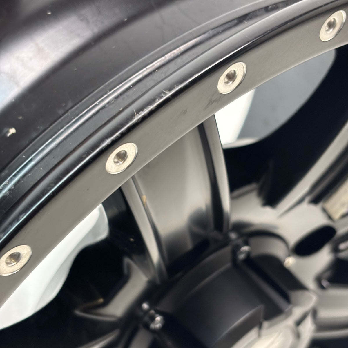 2 TUSK TD671B CASCADE MATTE BLACK WHEELS 4X4.5 14X7 ET30
