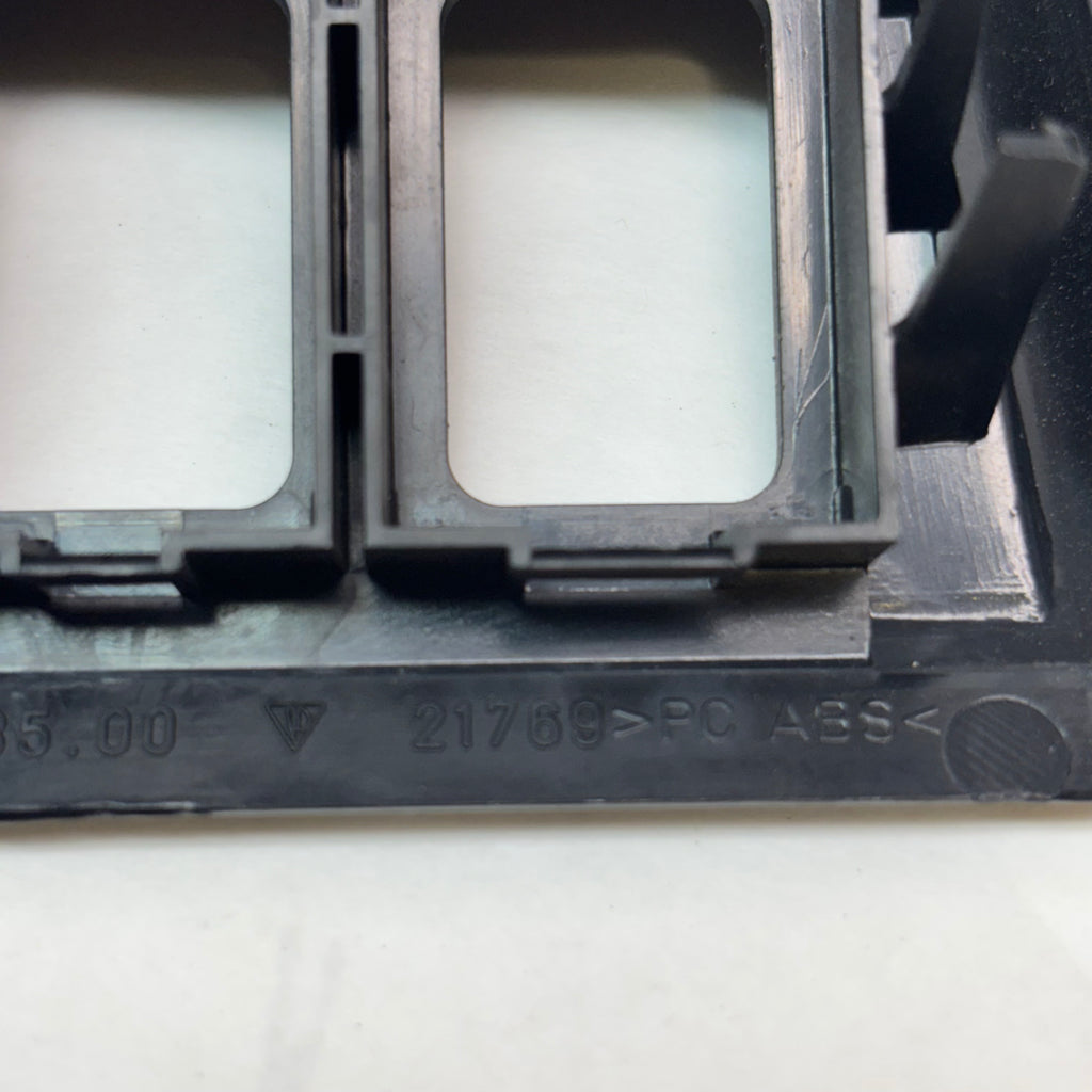 PORSCHE 964 CENTER CONSOLE SWITCH PANEL TRIM 964 552 535 00