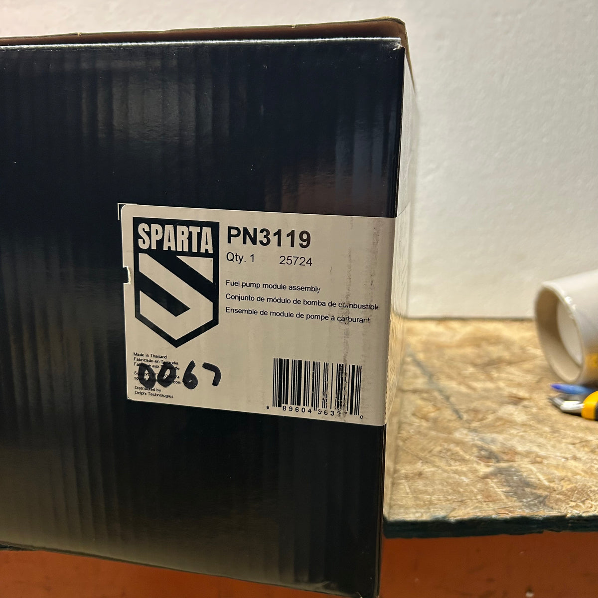 SPARTA FUEL PUMPS PN3119 FUEL PUMP FOR CHEVY MALIBU 04-08