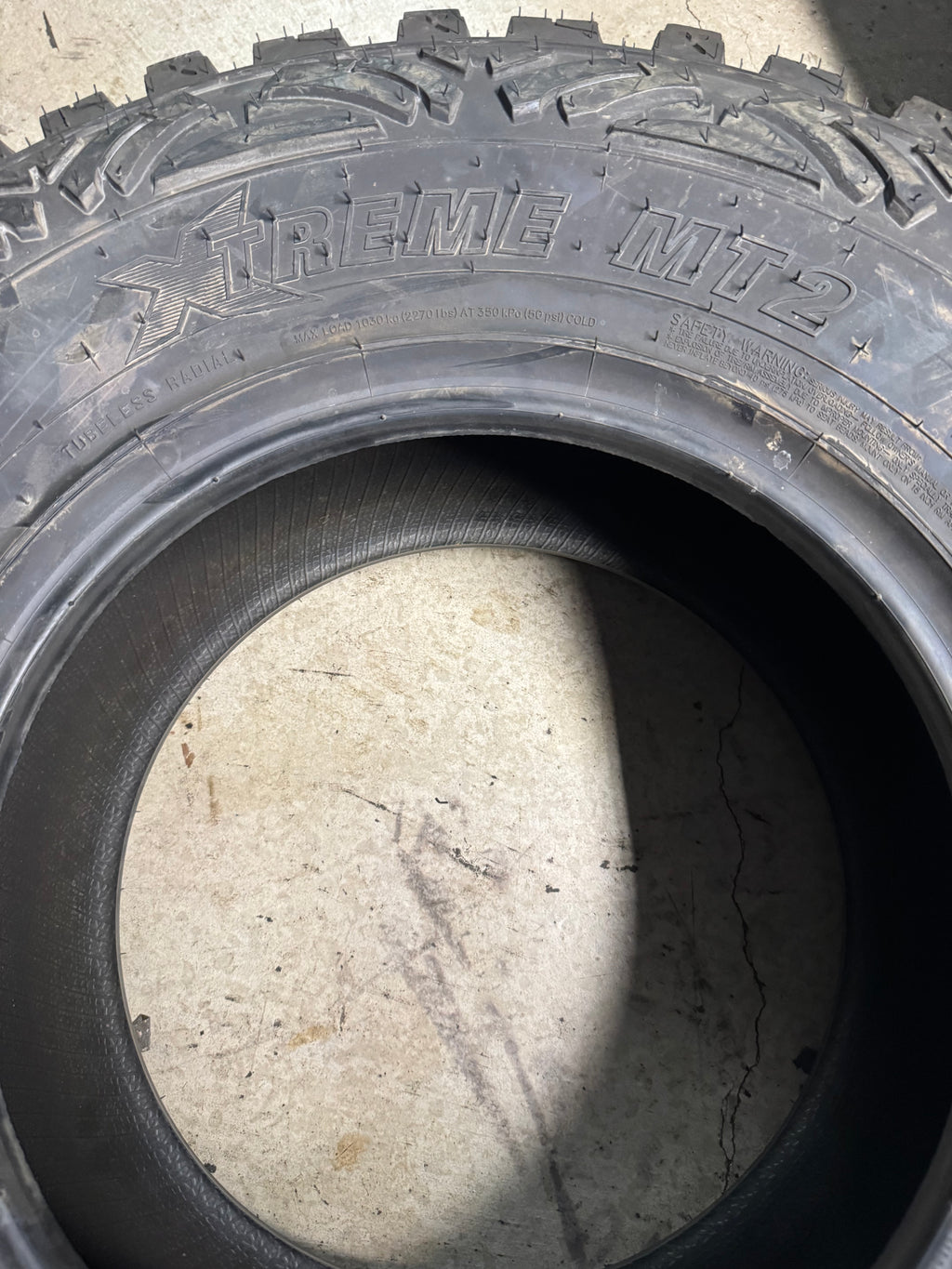 2 NOS PRO COMP XTREME MT2 BSW LT 31 10.5 15 109Q 6PLY MUD TERRAIN TIRE 75031