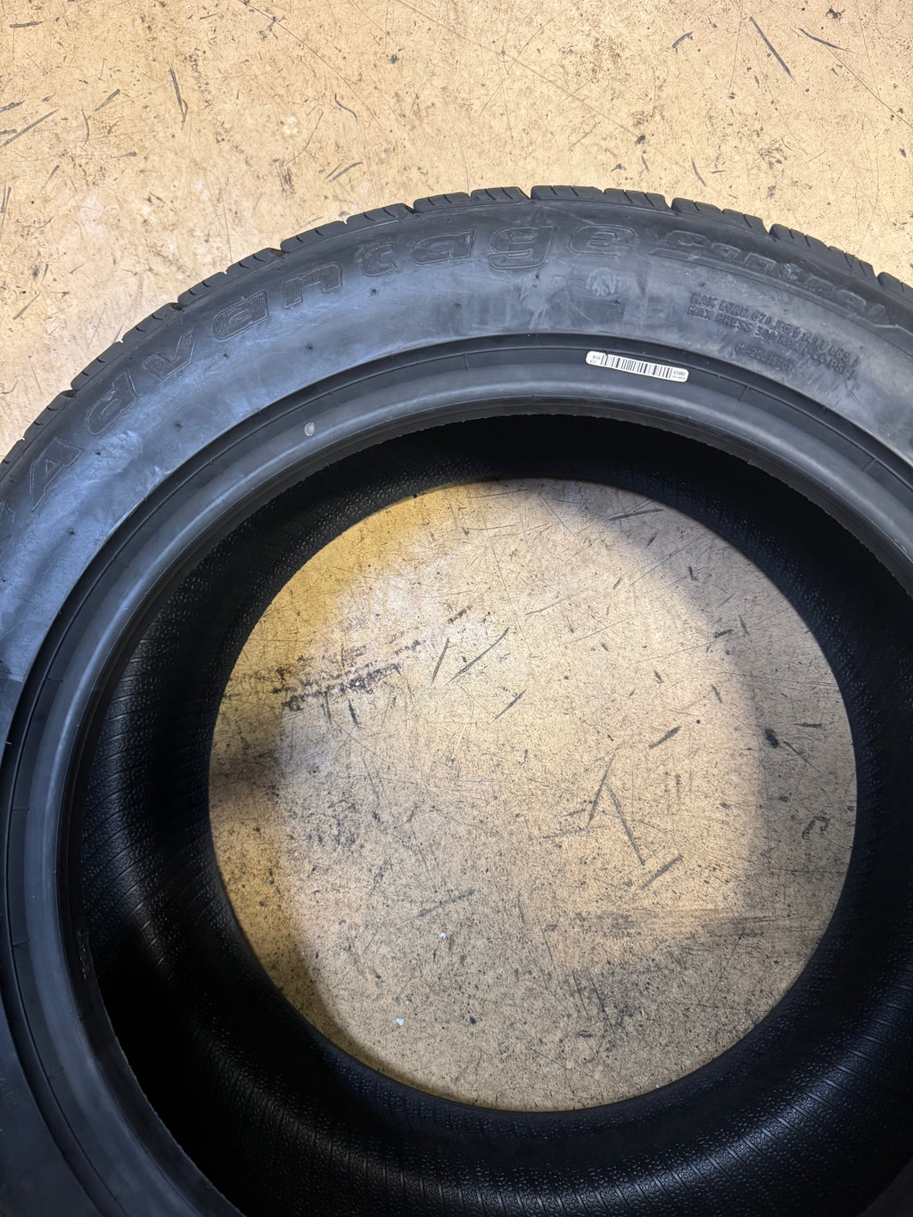 2 BFGOODRICH ADVANTAGE CONTROL A/S P 225 50 17 94V SL ALL SEASON TIRE 13341