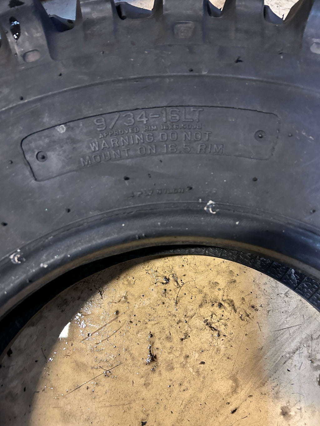INTERCO SUPER SWAMPER TSL BSW LT 9 34 16 MUD TIRE SAMTSL21