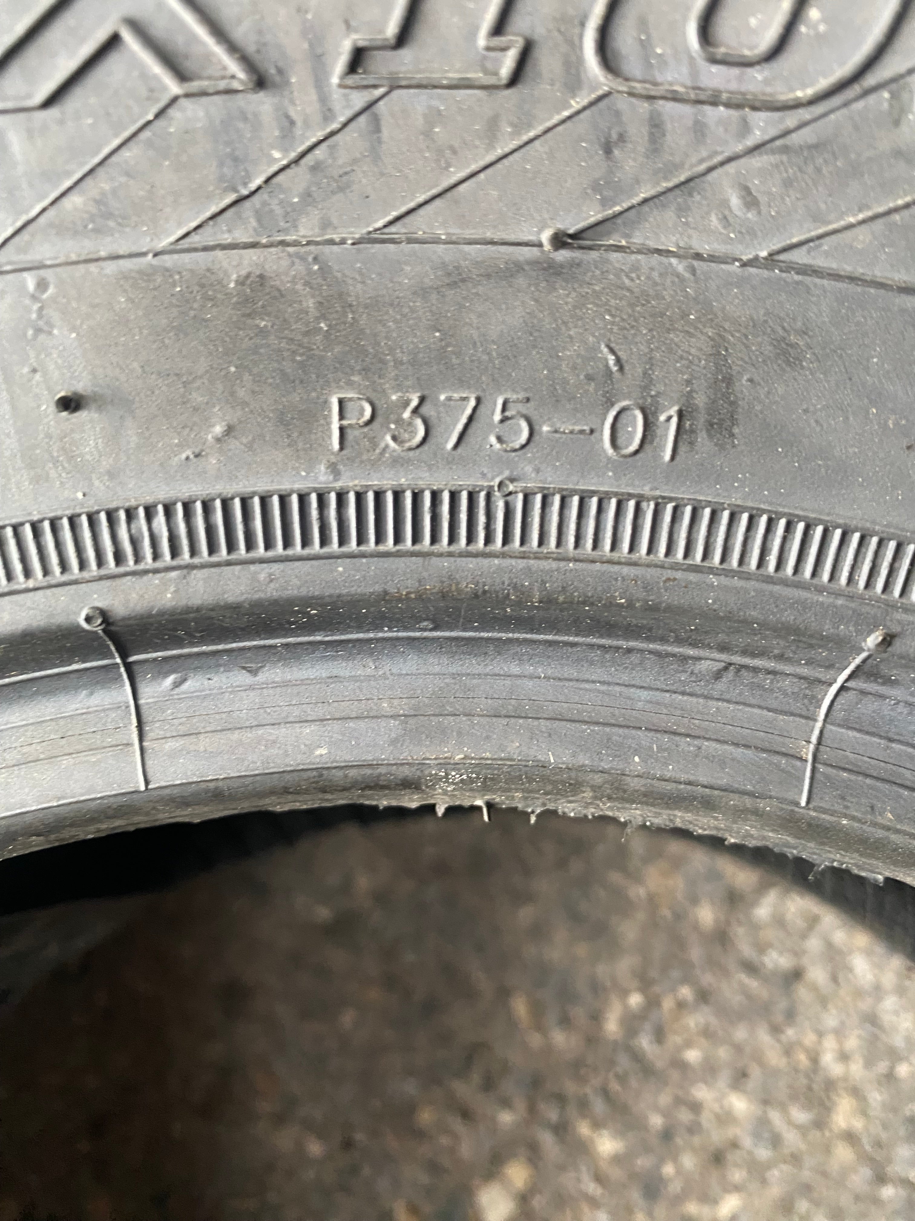 NOS WANDA P375 BSW AT 25 10 12 6PLY ATV/UTV TIRE 10215