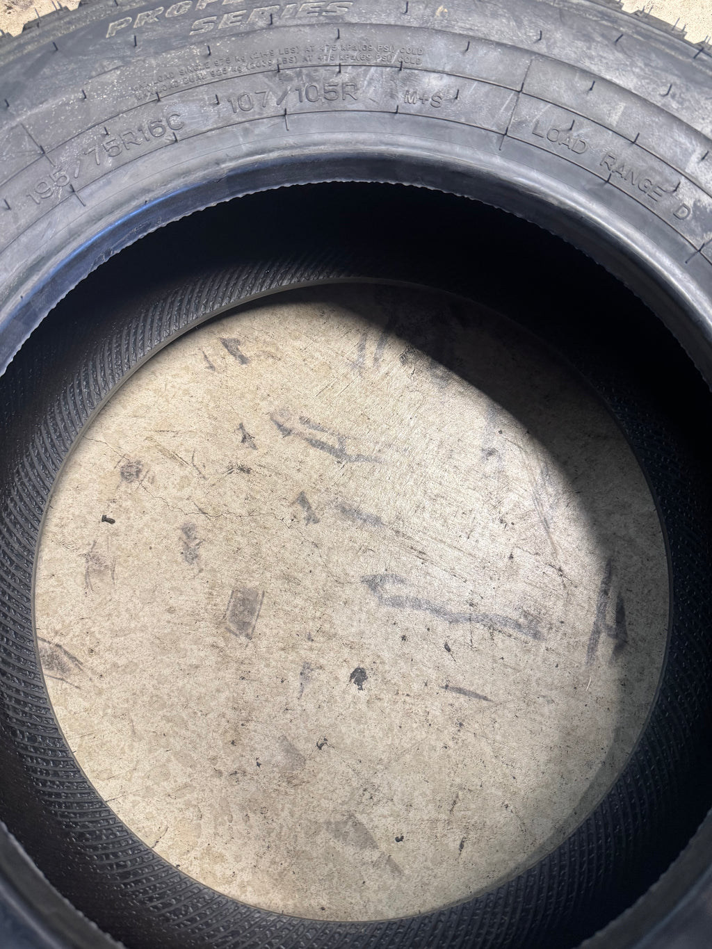 NOS MILESTAR STEELPRO MS975S BSW LT 195 75 16 107/105R 8PLY HIGHWAY TERRAIN TIRE 24720006