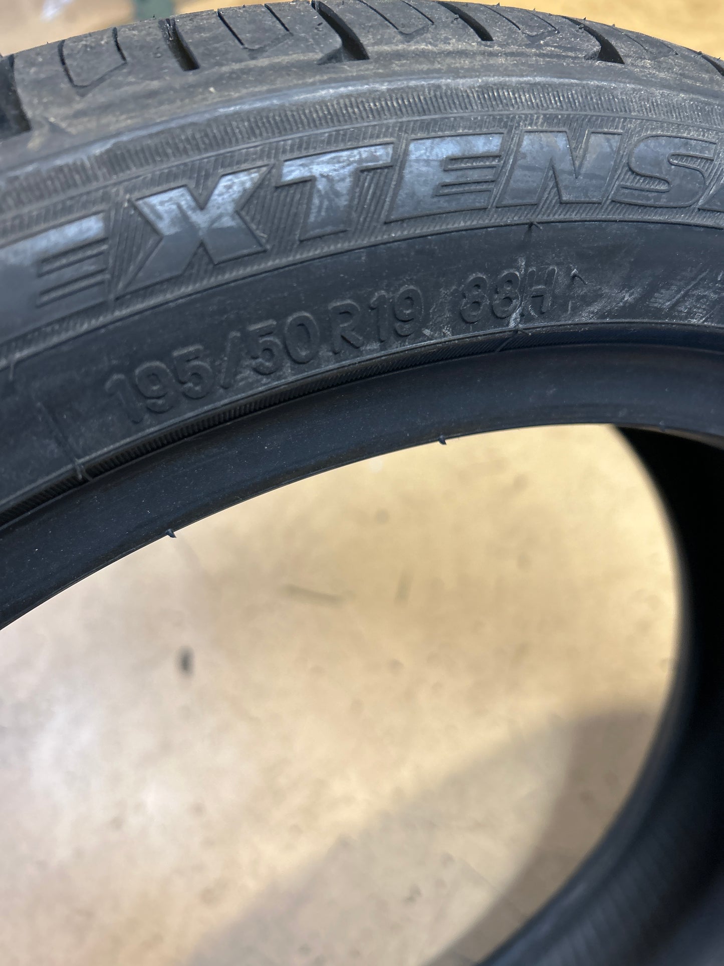TOYO EXTENSA A/S II BSW P 195 50 19 88H ALL SEASON TIRE 148690