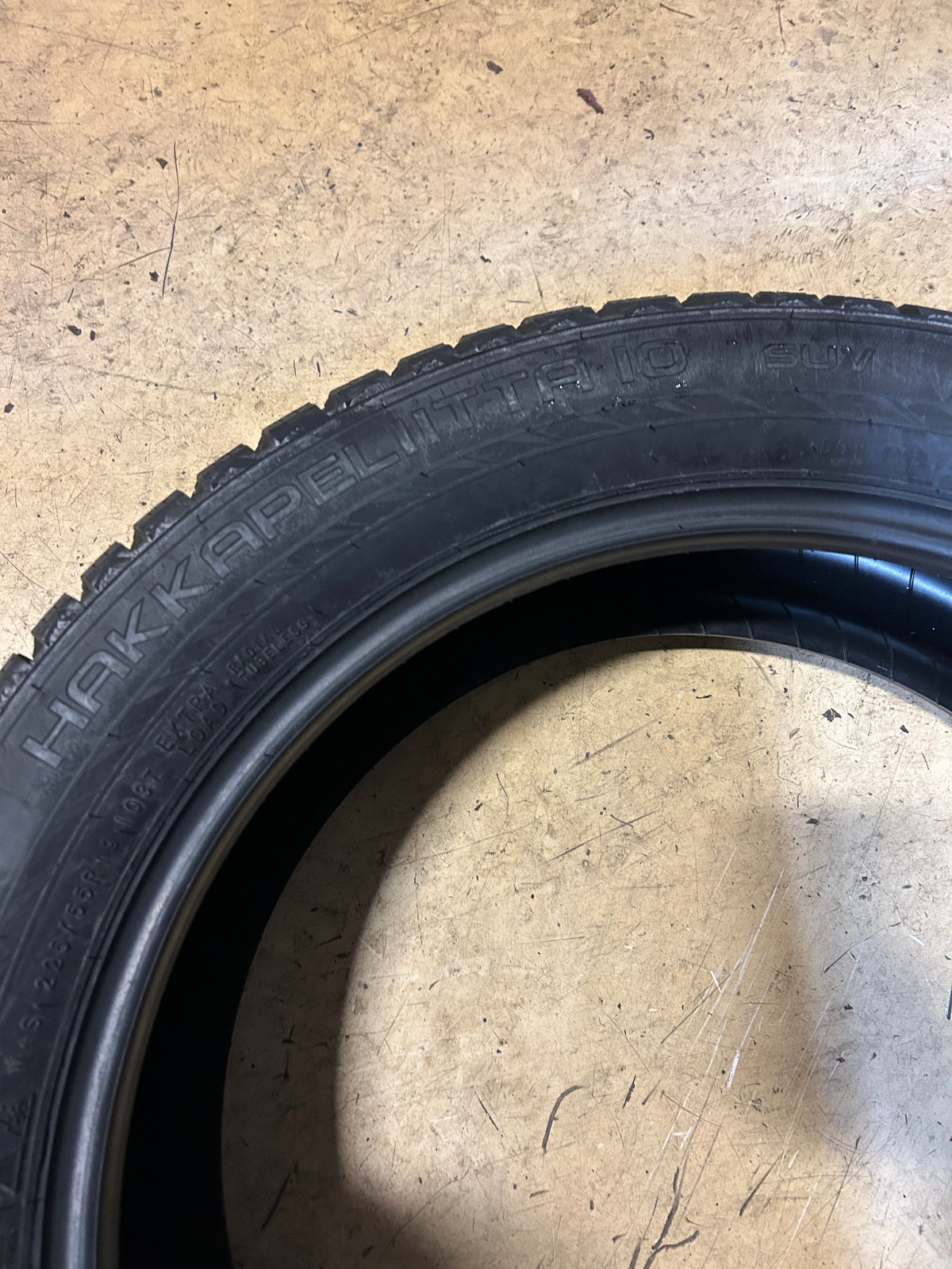 2 NOKIAN HAKKAPELIITTA 10 SUV STUDDED BSW P 225 55 19 103T XL WINTER TIRE TS32501