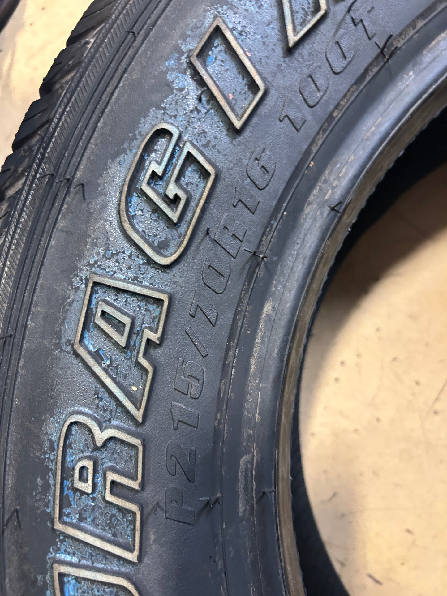2 NOS FEDERAL COURAGIA A/T OWL P 215 70 16 100T XL ALL TERRAIN TIRE 48AF63