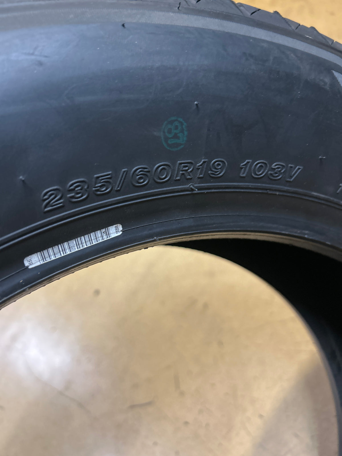BRIDGESTONE ALENZA AS SPORT BSW P 235 60 19 103V ALL SEASON TIRE 014874