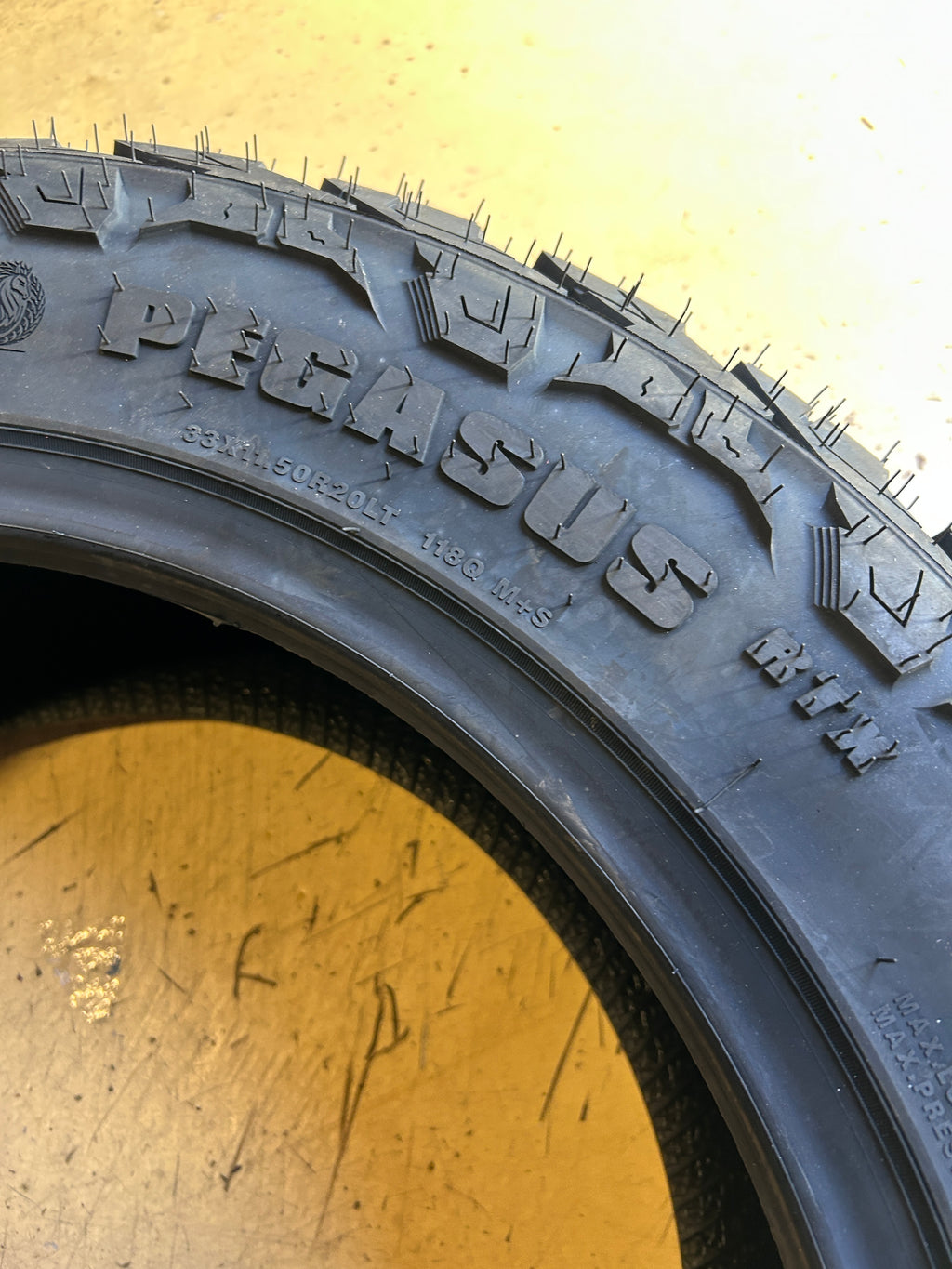 PEGASUS RTX BSW LT 33 11.5 20 118Q 10PLY RUGGED TIRE 1792232027