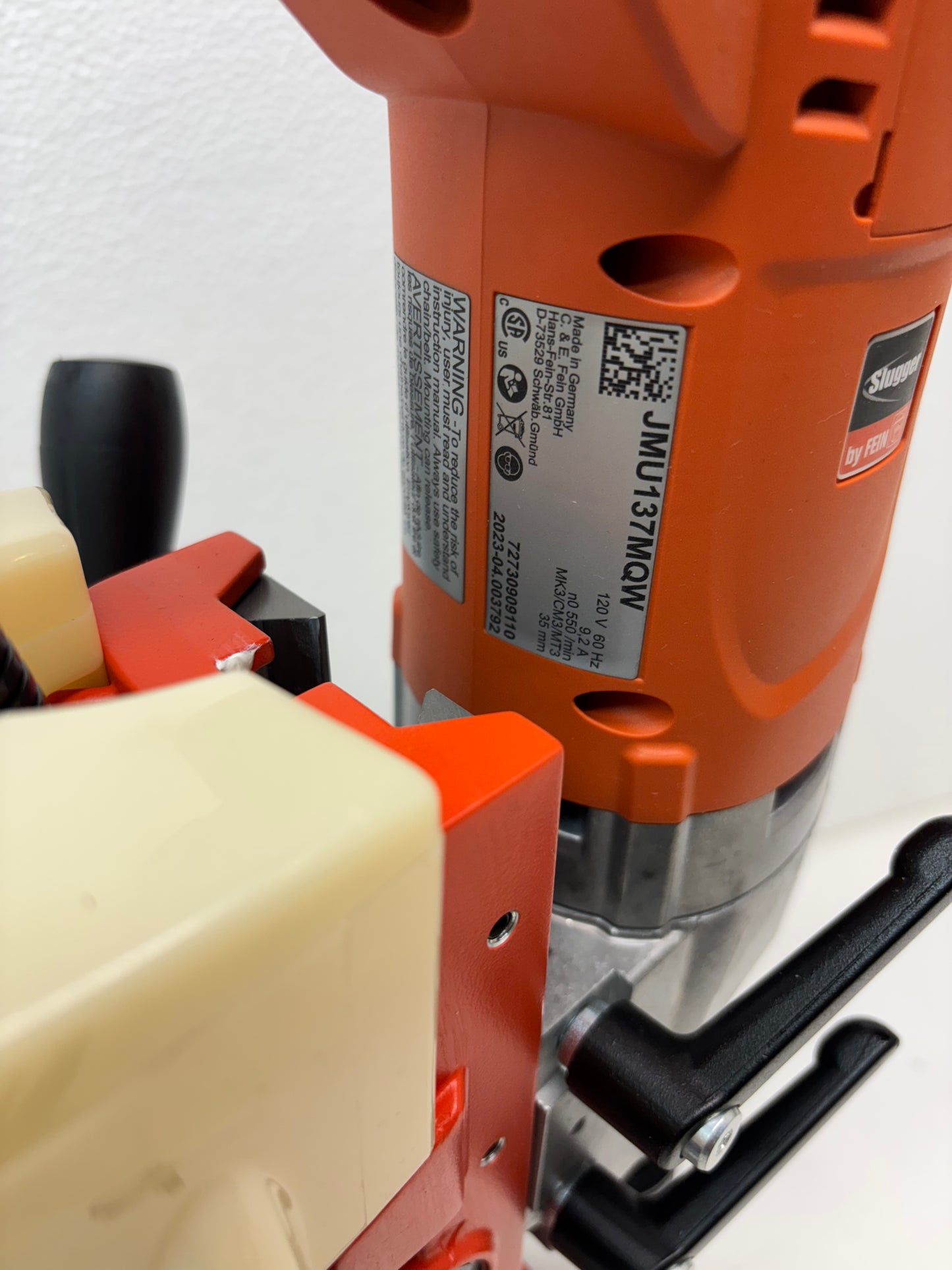 FEIN JMU 137 MQW 1-3/8" CORDED UNIVERSAL MAGNETIC CORE DRILL 7-270-56-61-12-0