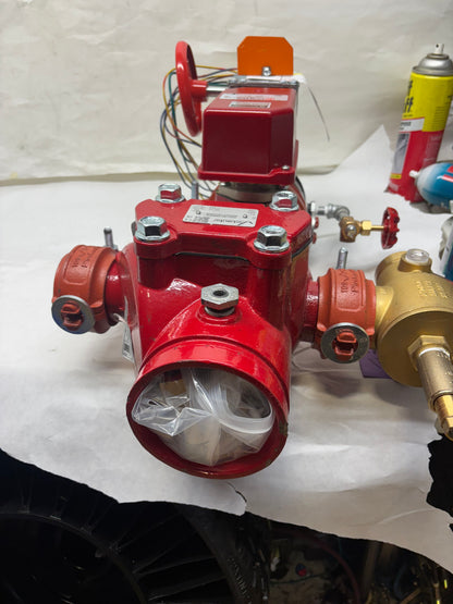 VICTAULIC S040UMC101 4" MANIFOLD CHECK ASSY. LEFT HAND W/ CONTROL VALVE/HOSE GXG UNIVERSAL