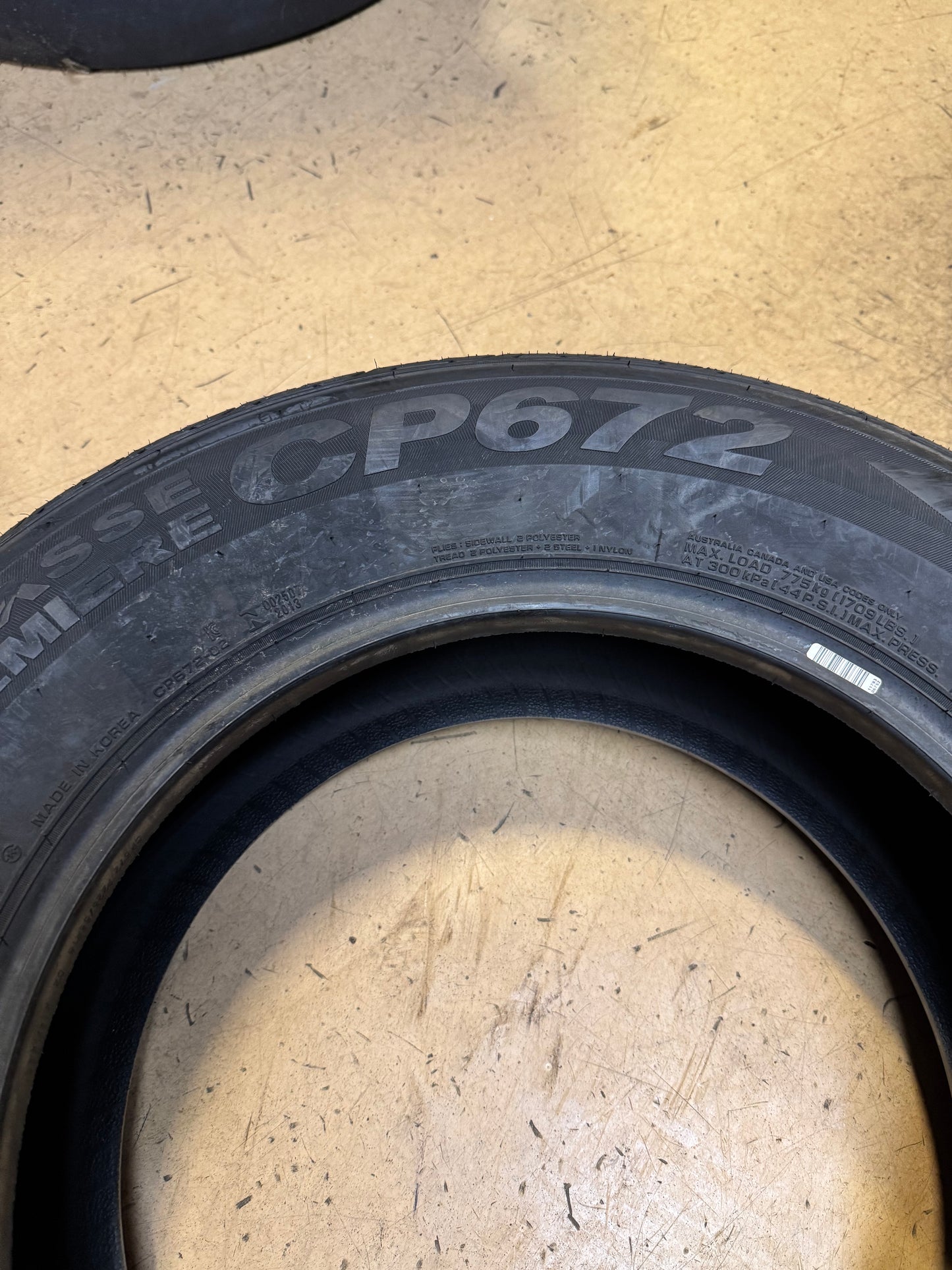 NEXEN CP672 BSW P  225 65 16 99H ALL SEASON TIRE 11210NXK