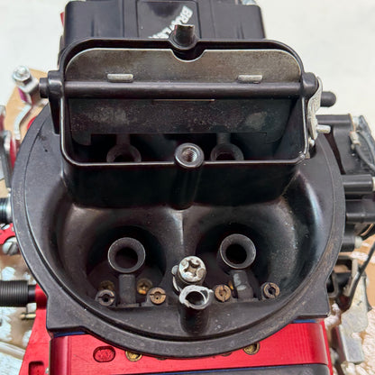 QUICK FUEL CARBURETOR CARB 750 CFM BR-67320 BRAWLER STREET MECHANICAL BLACK RED