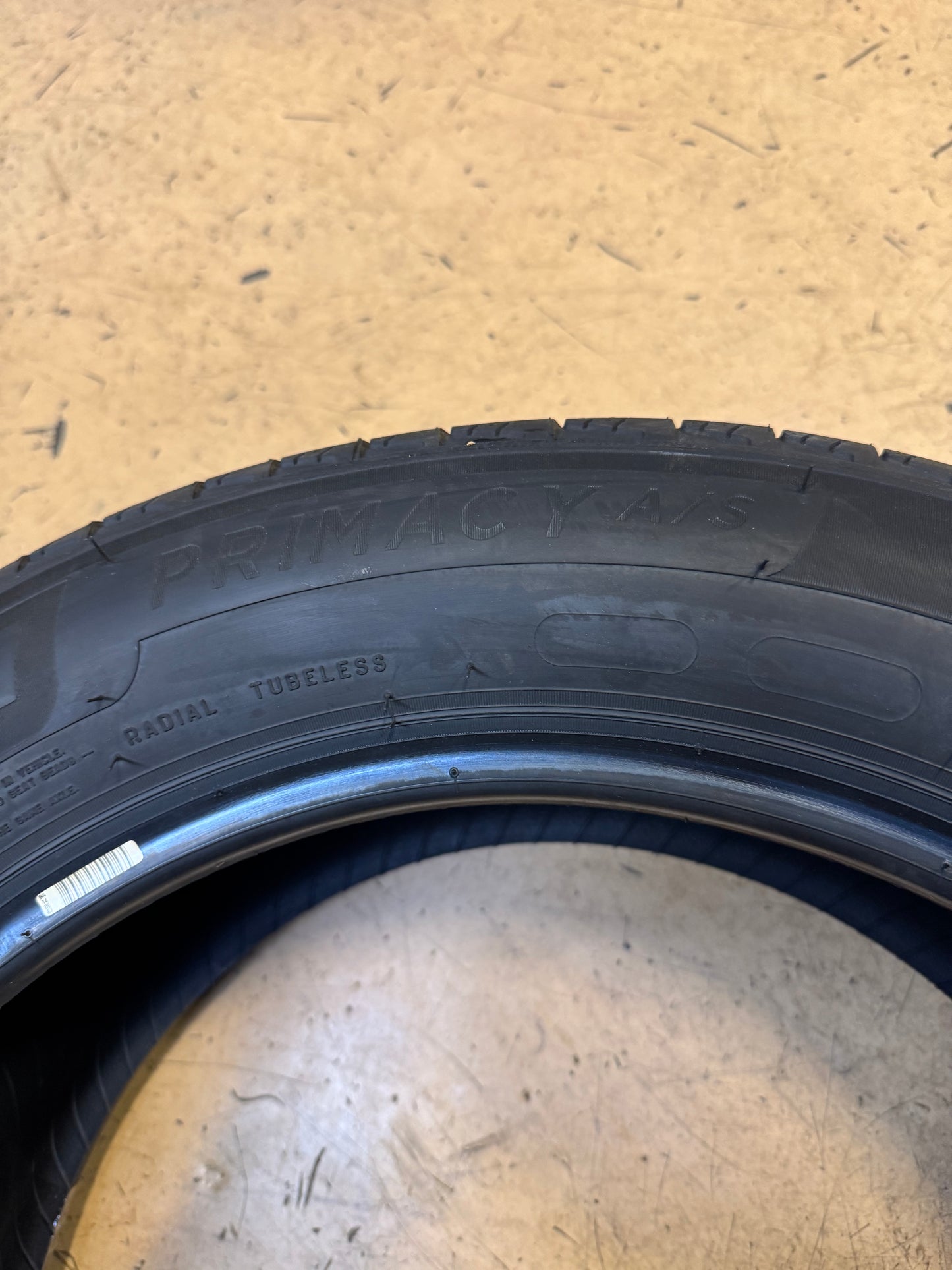 2 MICHELIN PRIMACY A/S BSW P 235 55 19 101V ALL SEASON TIRE 26807