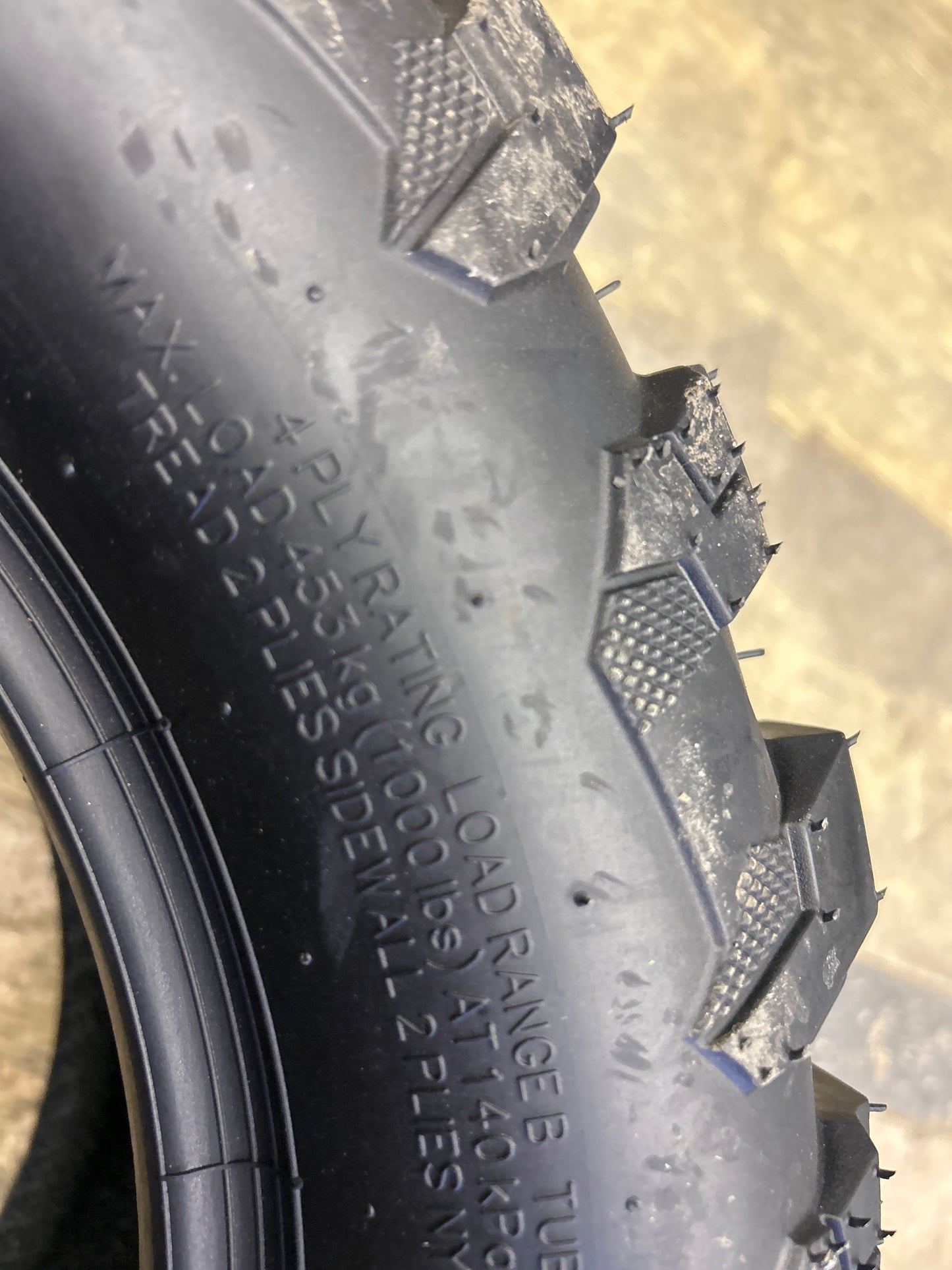 WANDA WG022 BSW 22 11 12 80B 4PLY GOLF CART TIRE 14056