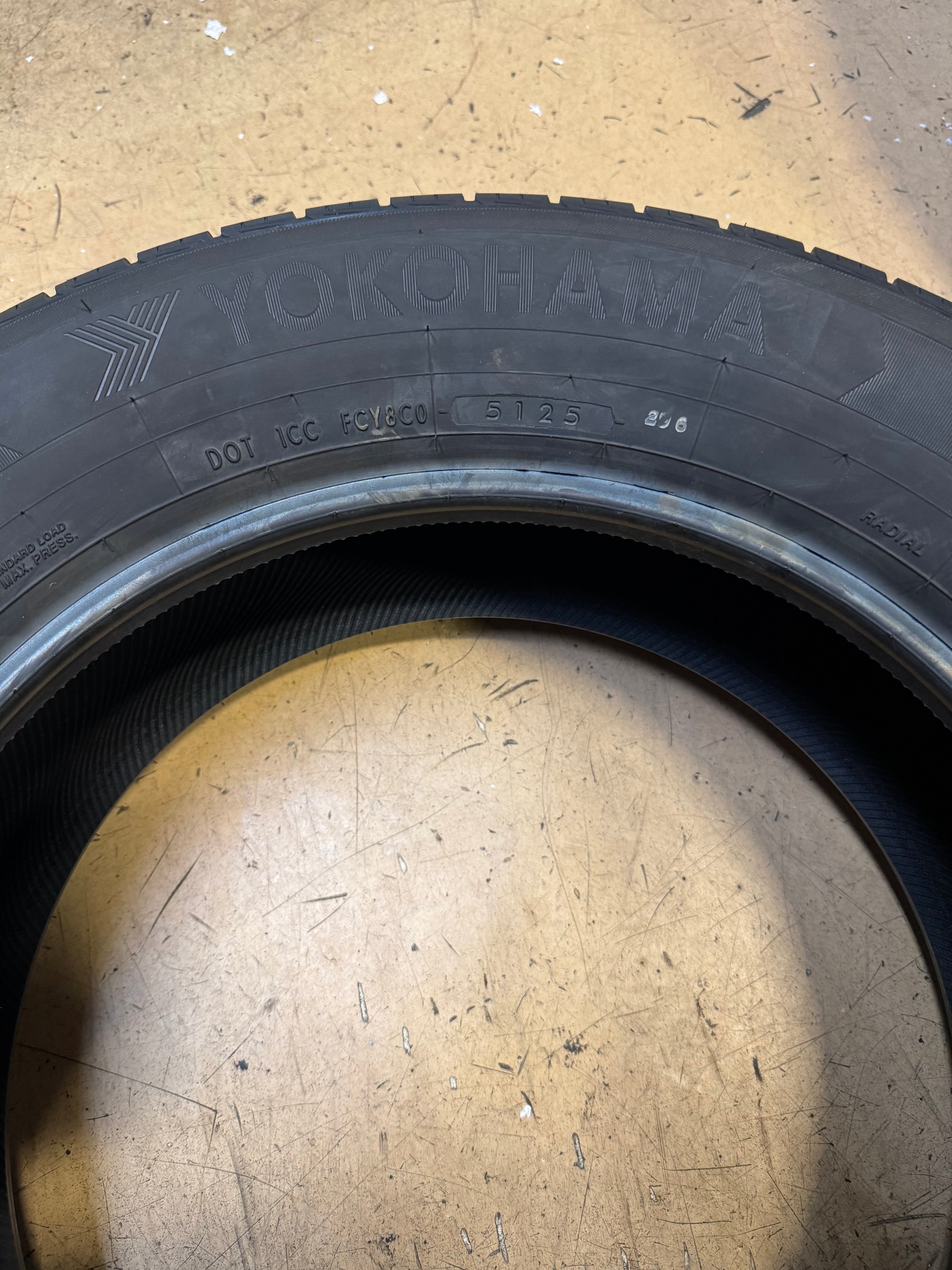 YOKOHAMA AVID ASCEND LX BSW P 225 60 17 99H ALL SEASON TIRE 110132828