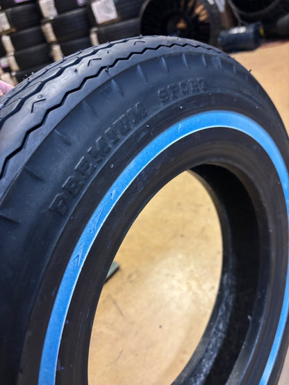 2 COKER PREMIUM SPORT 5/8" WW BSW P 5.20 13 84P 4 PLY SPORT LOWRIDER TIRES 506544