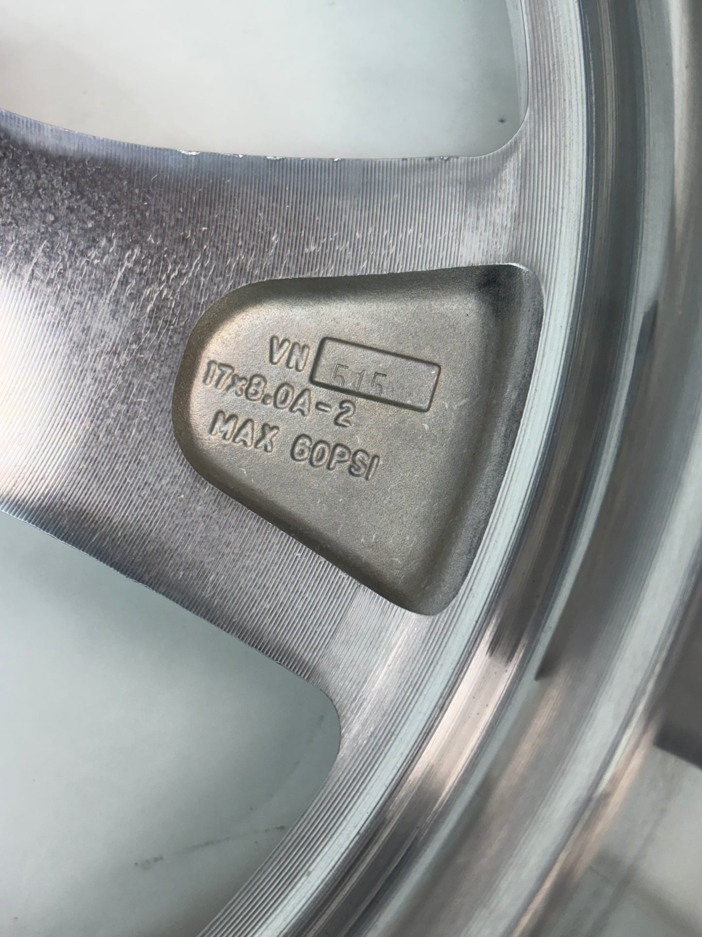 AMERICAN RACING VN515 TORQ THRUST II CHROME WHEEL 17X8 5-114.30 ET 7
