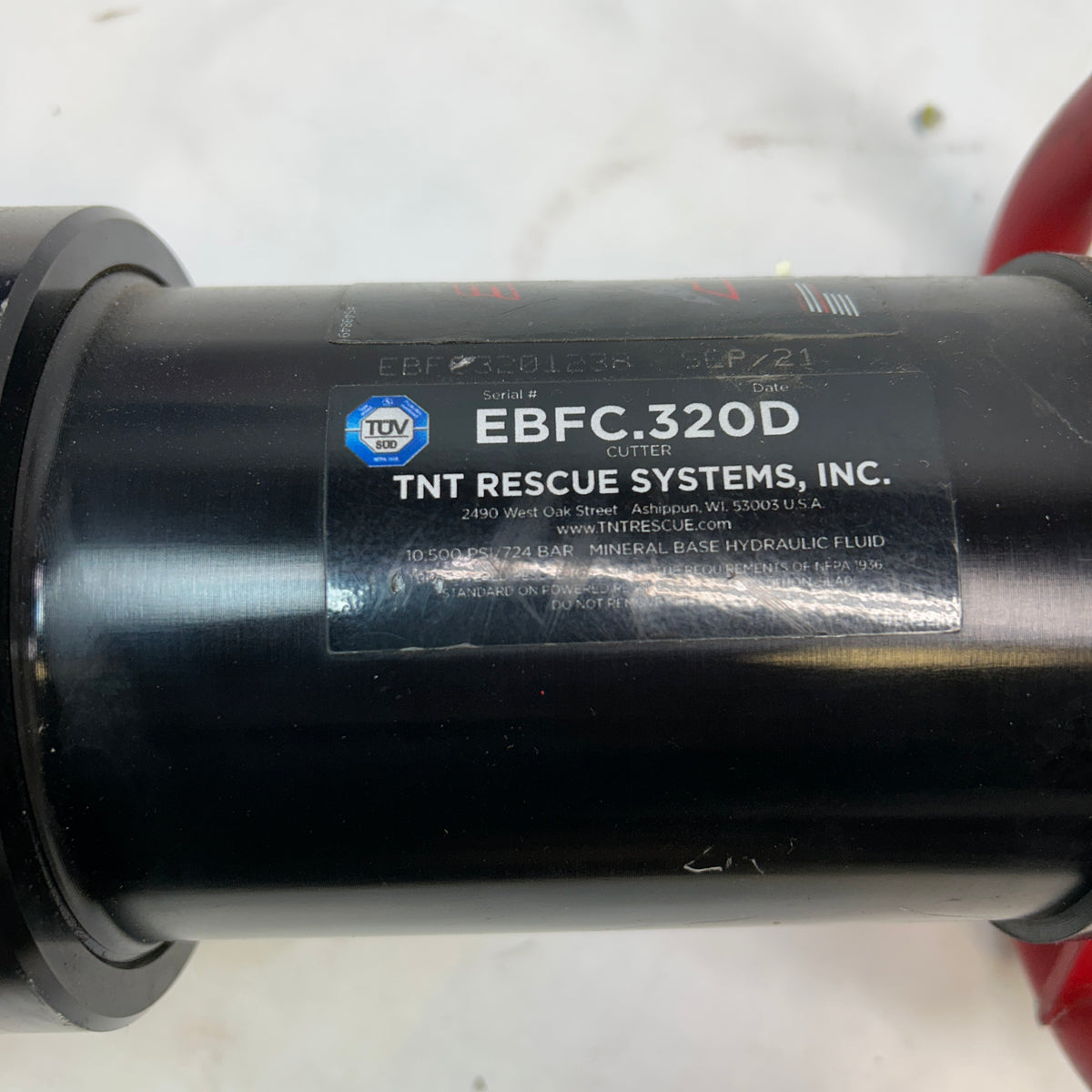 USED TNT RESCUE STORM SERIES 2 BATTERY POWEED CUTTERS EBFC-320D