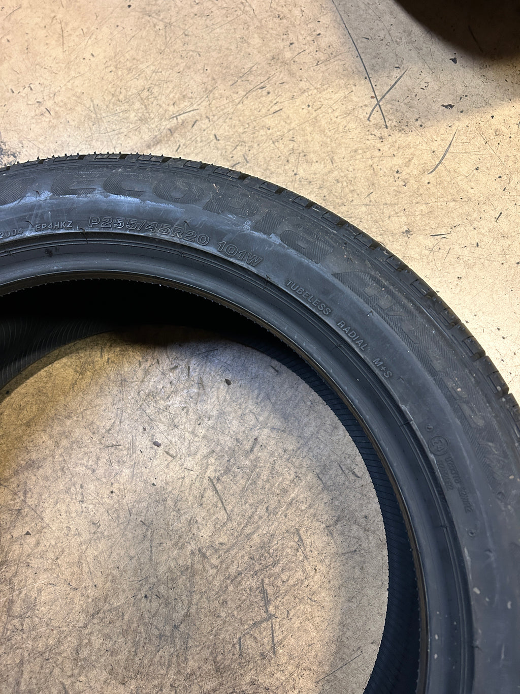 2 BRIDGESTONE ECOPIA H/L 422 PLUS BSW P 255 45 20 101W ALL SEASON TIRE 013621
