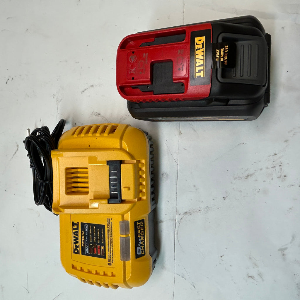 DEWALT 2" CORDLESS MAGNETIC DRILL PRESS KIT MISSING BATTERY #1  DCD1624GX2