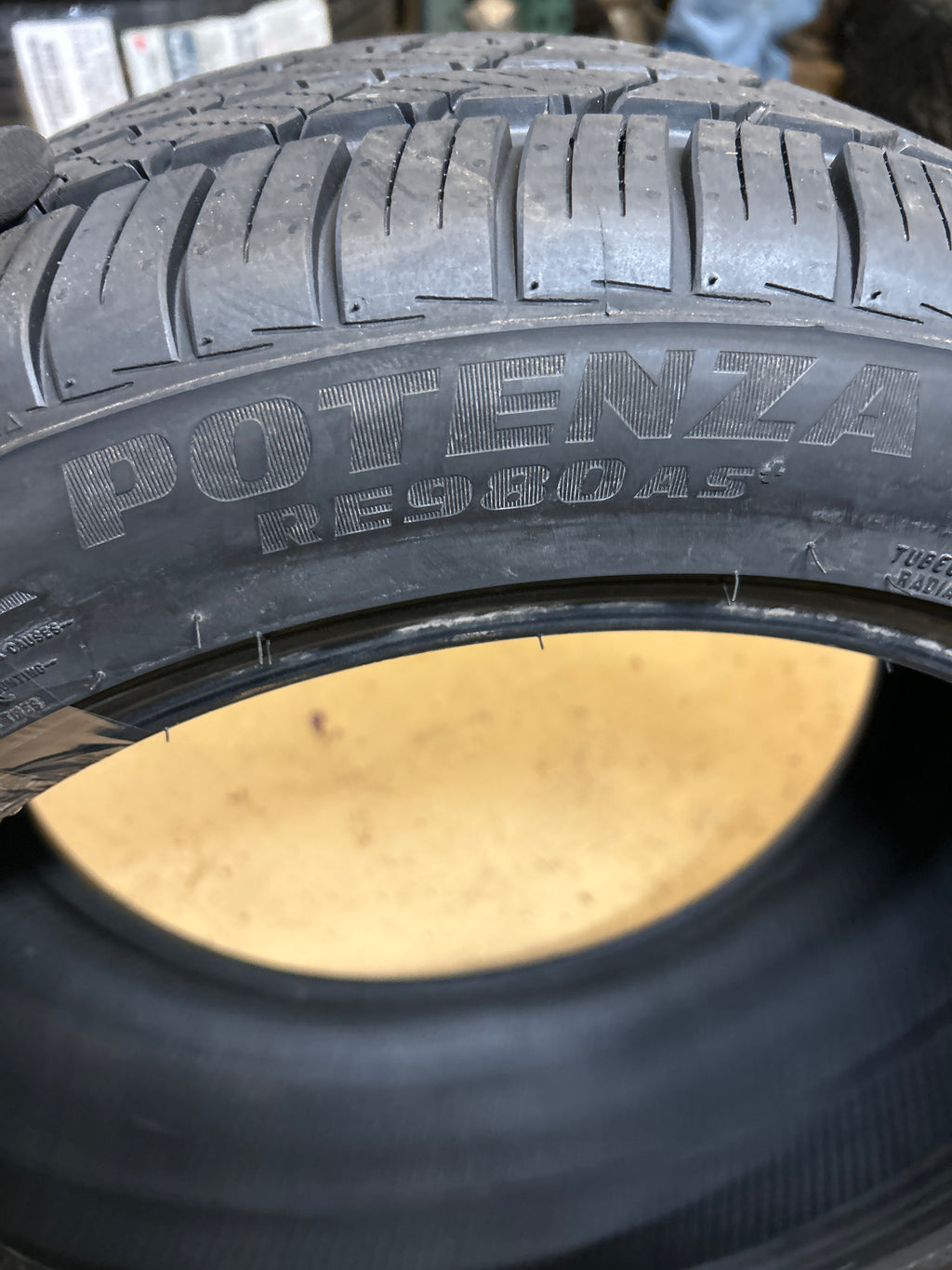 BRIDGESTONE POTENZA RE980 AS BSW P 245 45 18 100W XL FRONT UHP TIRE 012774