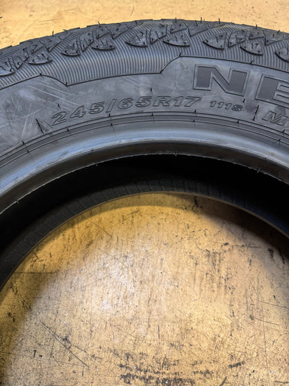 2 NOS NEXEN ROADIAN AT PRO RA8 BSW P 245 65 17 111S XL ALL TERRAIN TIRE 14436NXK