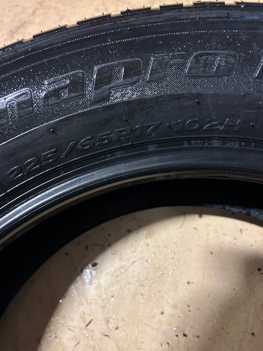 HANKOOK DYNAPRO HT BSW P 225 65 17 102H HIGHWAY TIRE 1023527