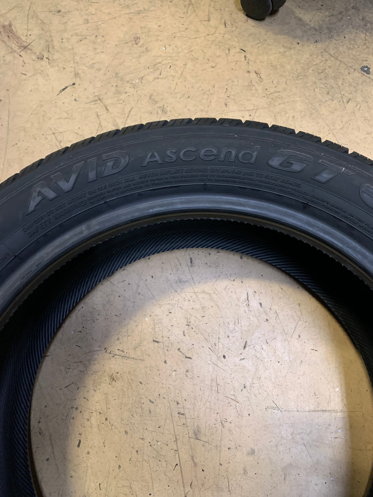 4 YOKOHAMA AVID ASCEND GT BSW P 195 50 16 84V ALL SEASON TIRE 110132709