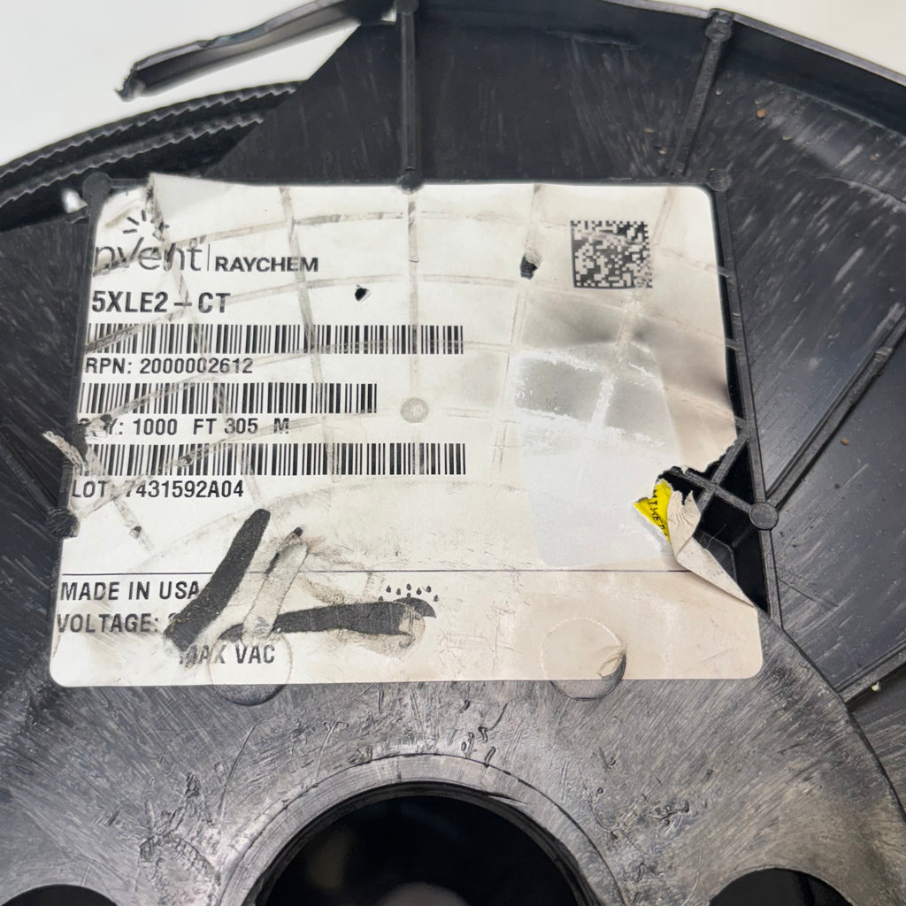 NVENT RAYCHEM HEATING CABLE, SELF-REG, 208 – 277 V 1000 FT DAMAGED REEL