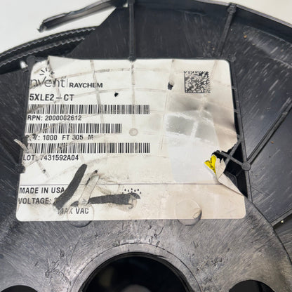 NVENT RAYCHEM HEATING CABLE, SELF-REG, 208 – 277 V 1000 FT DAMAGED REEL