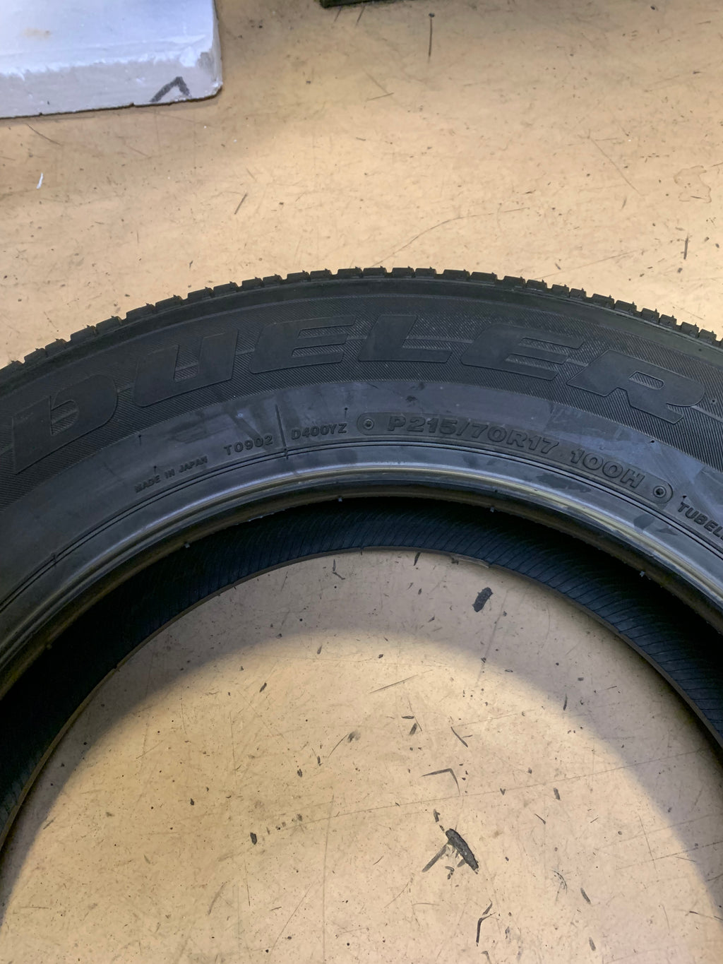 BRIDGESTONE DUELER H/L 400 ECOPIA BSW P 215 70 17 100H ALL SEASON TIRE 142469