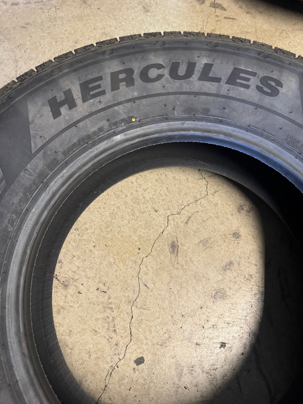 HERCULES TERRA TRAC CH4 BSW LT 275 70 18 125/122R 10PLY ALL SEASON TIRE 96440