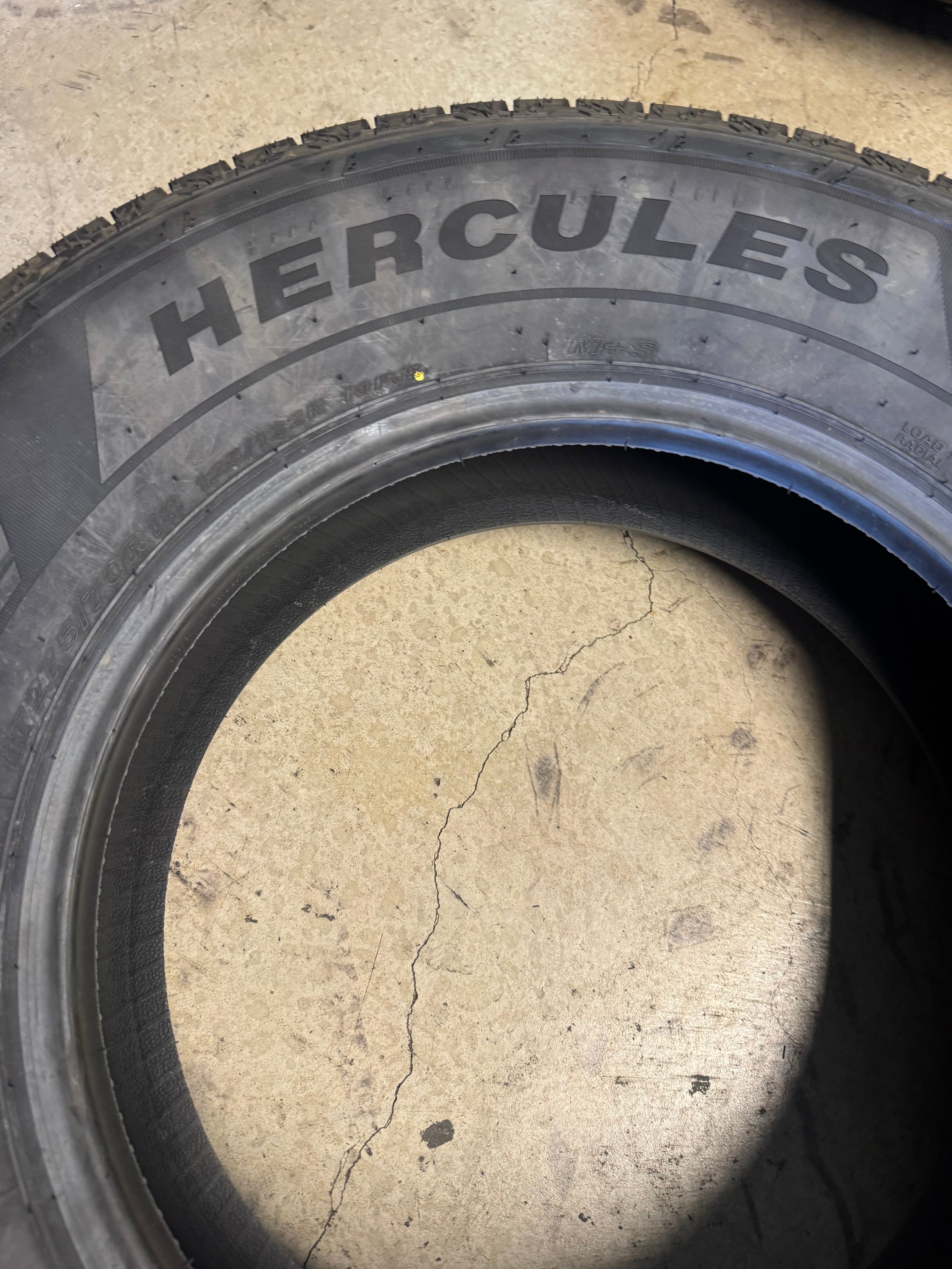 HERCULES TERRA TRAC CH4 BSW LT 275 70 18 125/122R 10PLY ALL SEASON TIRE 96440