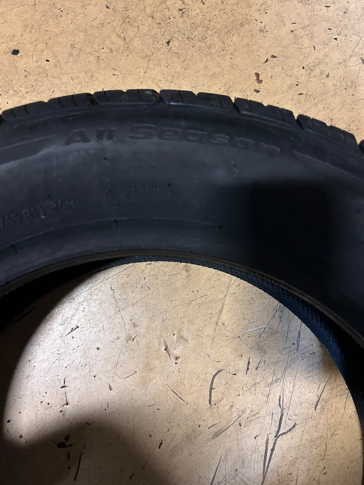 2 BFGOODRICH ADVANTAGE CONTROL BSW P 175 65 15 84H ALL SEASON TIRE 62286