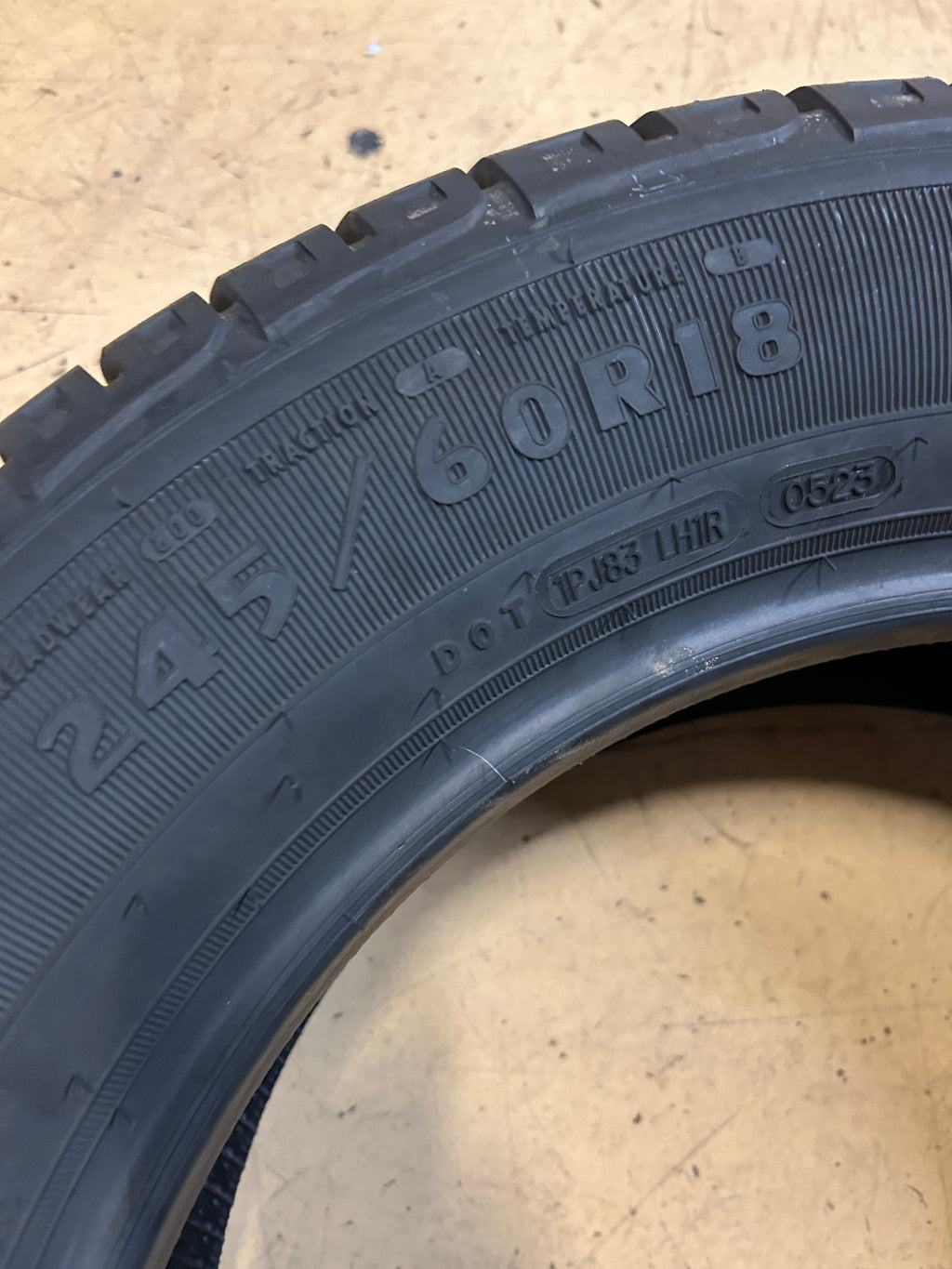 2 GOODYEAR WRANGLER STEADFAST HT P 245 60 18 105H ALL SEASON TIRE 269023969