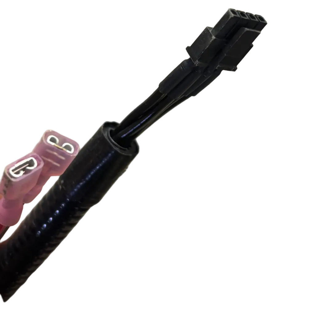HEAVY DUTY WIRING HARNESS W/ MULTI-PIN CONNECTORS & HEAT SHIELDING