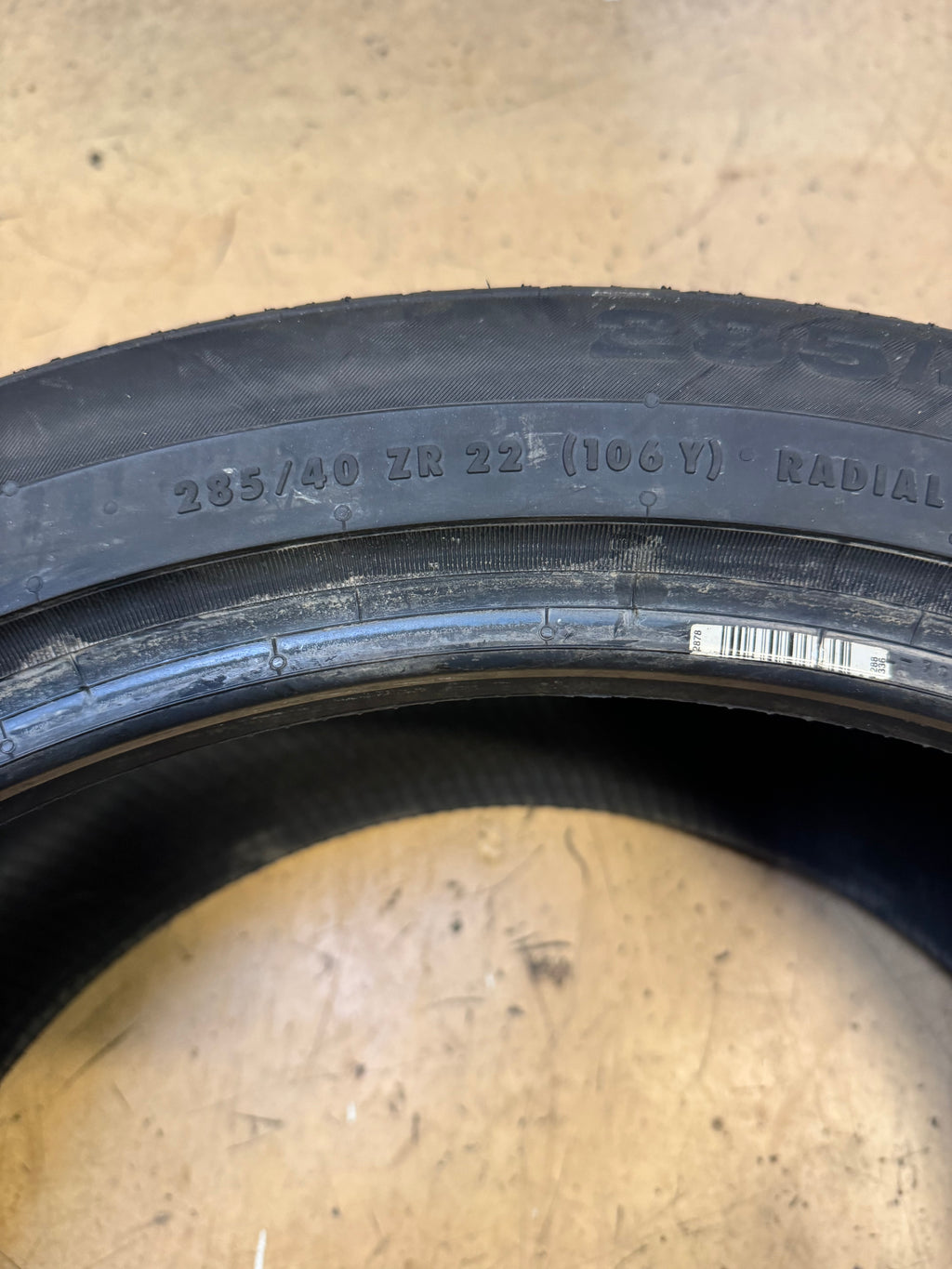 CONTINENTAL CONTISPORTCONTACT (MO) BSW P 285 40 22 106Y UHP TIRE 03564830000